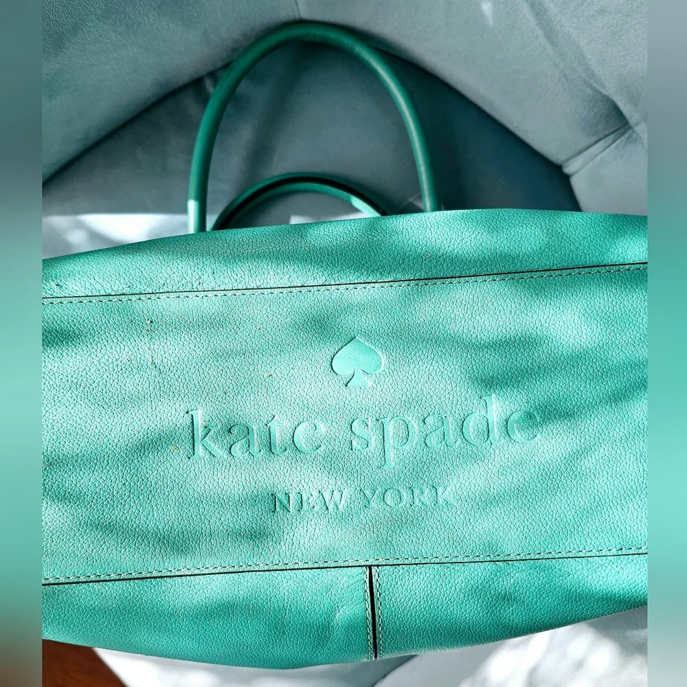 Kate Spade β οΈ New York Quinn Villabella Avenue Leather Bow Bag - Picture 2 of 12